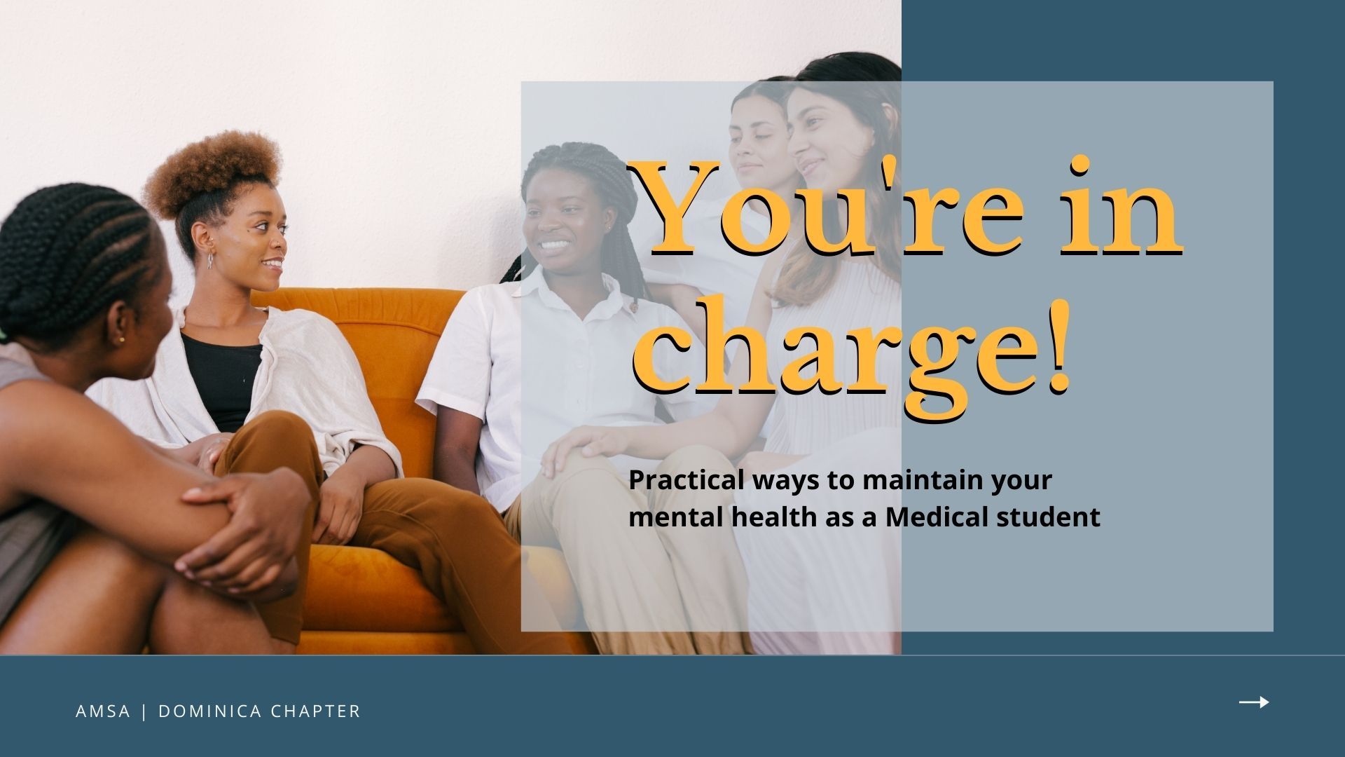 You’re in charge! Practical ways to maintain your mental health as a Medical student